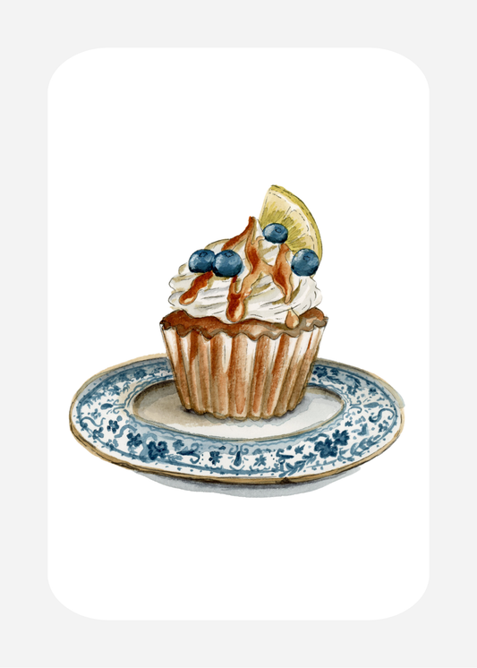 Kaart FE-14 Cupcake citroen