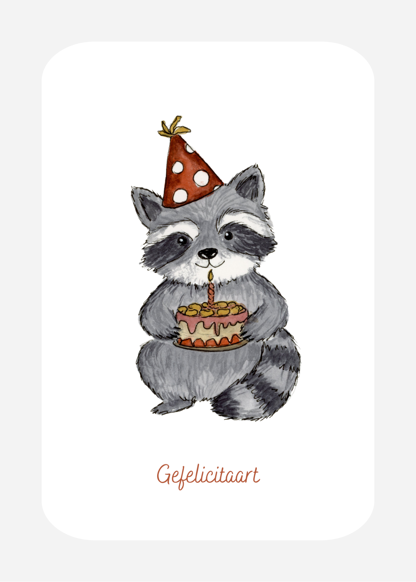 Kaart FE-13 Gefelicitaart
