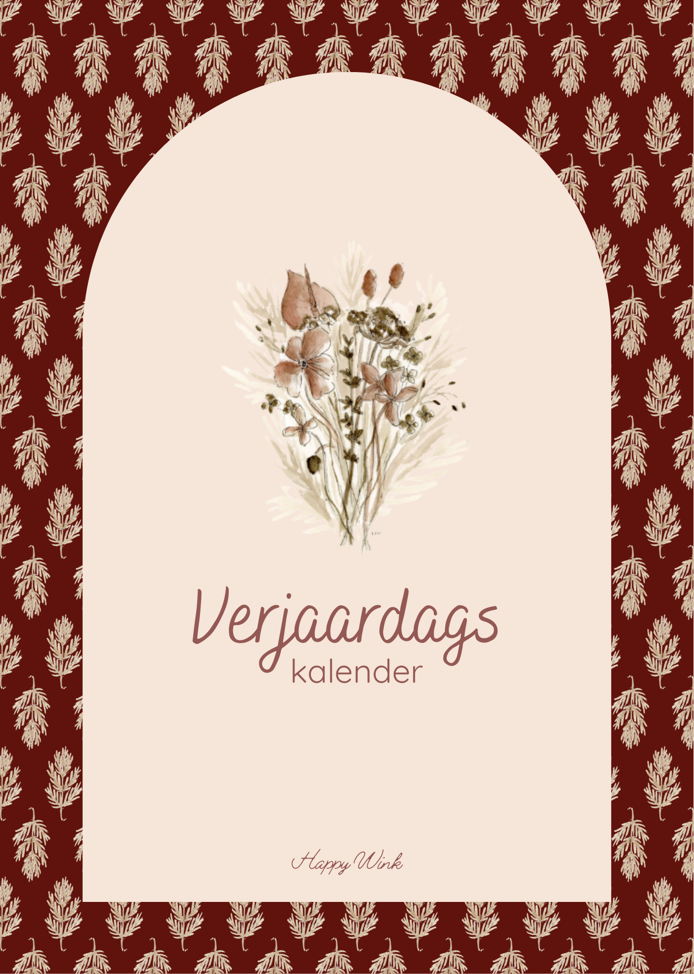 Verjaardagskalender Happy Wink